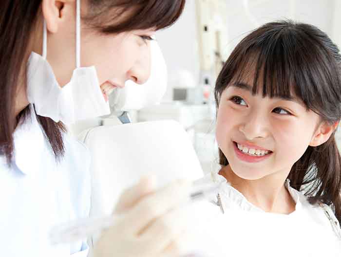 お子さまのペースに合わせた治療